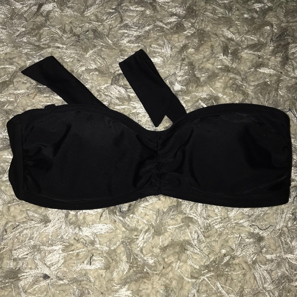 black target bikini top